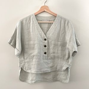 Small Linen Everlane Top